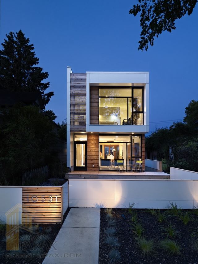 طراحی خانه های کم عرض اتوبوسی با عرض 4 و 5