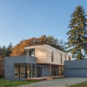 modern-exterior-arianparax خانه های کم عرض مدرن