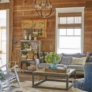 rustic-living-room_16-arianparax دکوراسیون روستیک