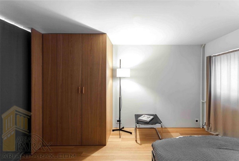 طراحی آپارتمان کوچک مدرن