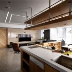 طراحی خانه آپارتمانی مدرن