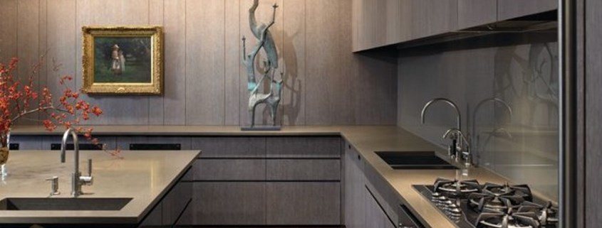 کابینت طوسی برای آشپزخانه