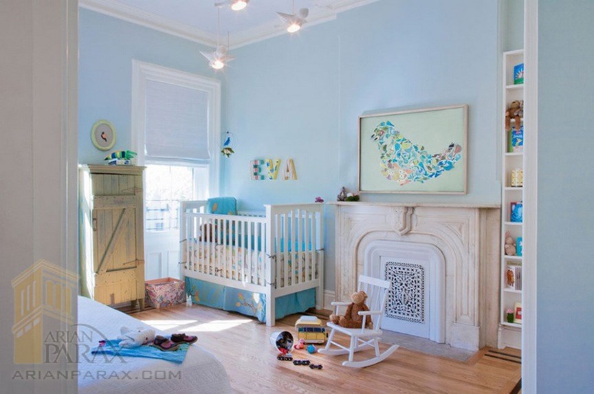 طراحی داخلی اتاق نوزاد