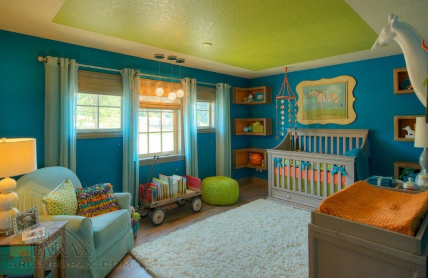 طراحی داخلی اتاق نوزاد