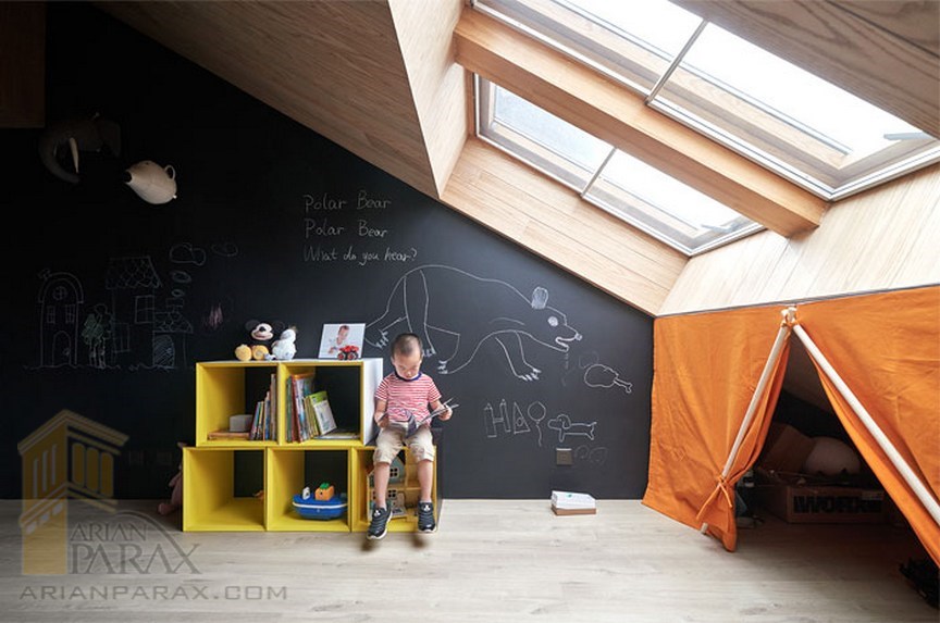 مشاوره جهت طراحی ویلا با سقف کج