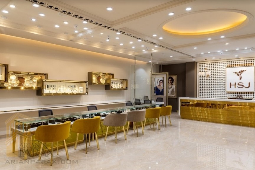 طراحی جواهر فروشی