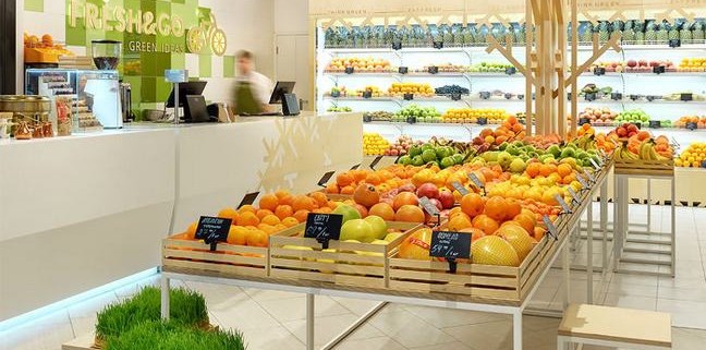 طراحی مغازه میوه فروشی