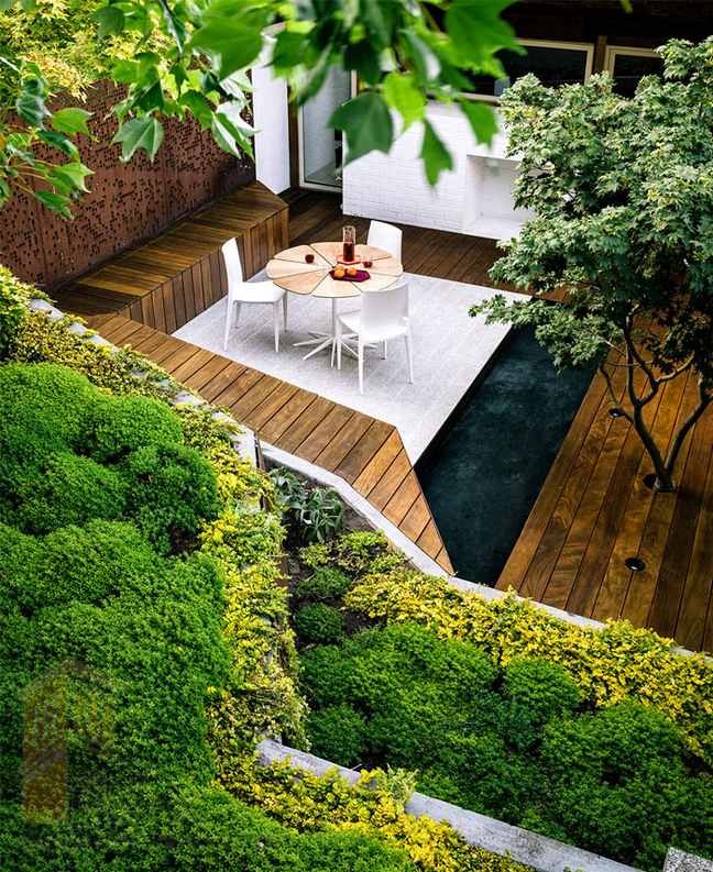 محوطه سازی به سبک باغ ژاپنی