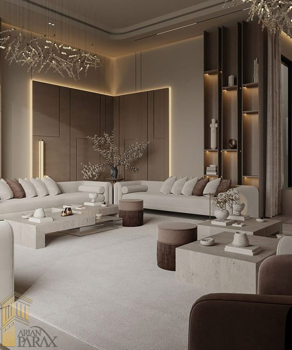 طراحی خانه 130 متری شیک
