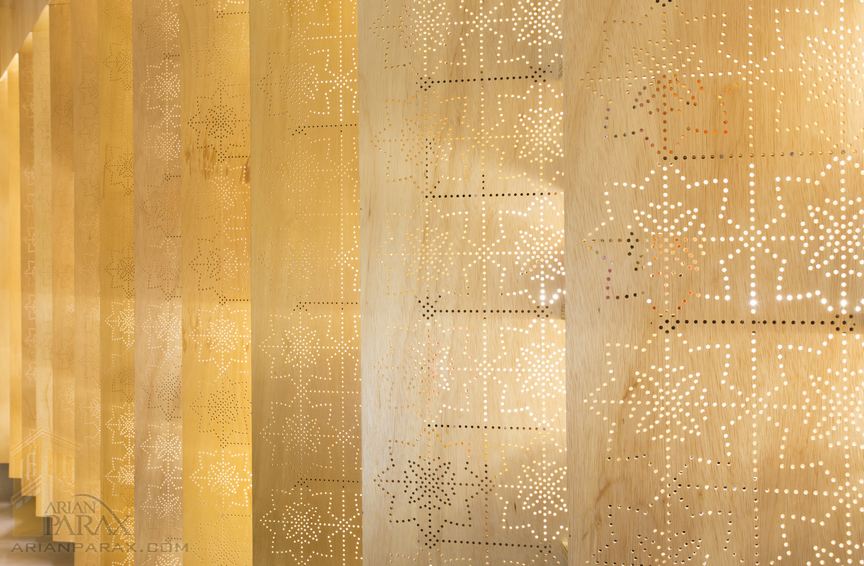 طراحی معماری فروشگاه چای و قهوه