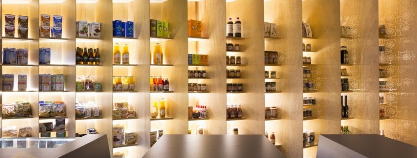 طراحی فروشگاه چای و قهوه