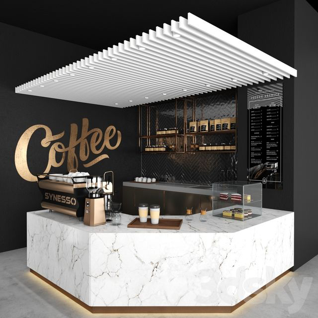 طراحی فروشگاه قهوه