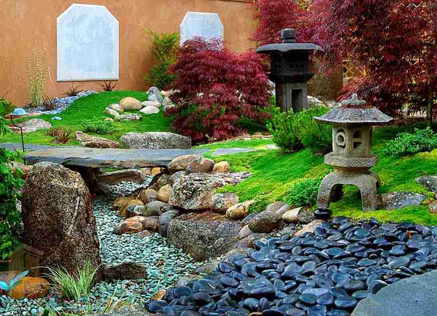 سبک باغ ژاپنی در طراحی محوطه 