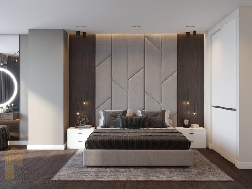 طراحی اتاق خواب به سبک مدرن