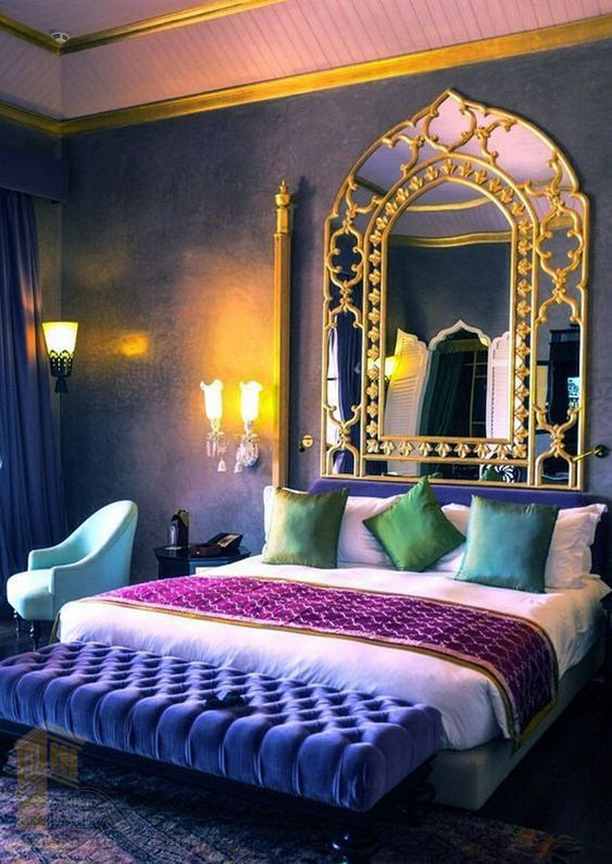 طراحی اتاق خواب مراکشی
