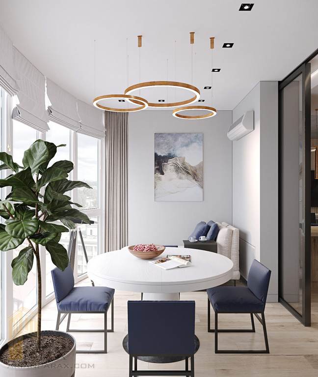 استفاده از رنگ آبی در طراحی منزل
