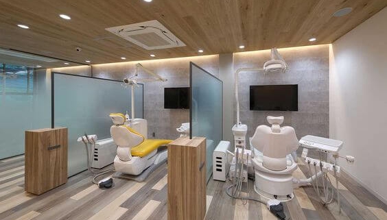 طراحی داخلی مطب دندانپزشکی