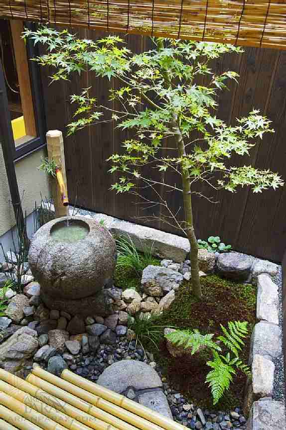 دیزاین محوطه به سبک باغ ژاپنی 