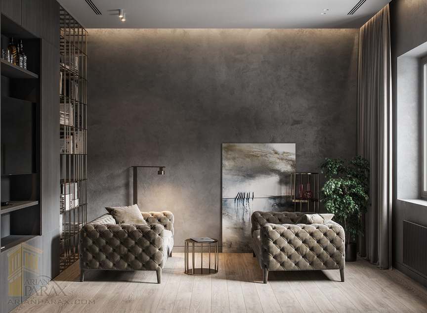دکوراسیون منزل خاکستری