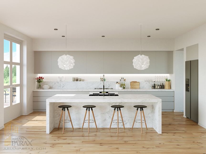 جدیدترین نمونه های کابینت آشپزخانه