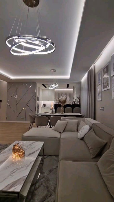 نورپردازی اتاق پذیرایی
