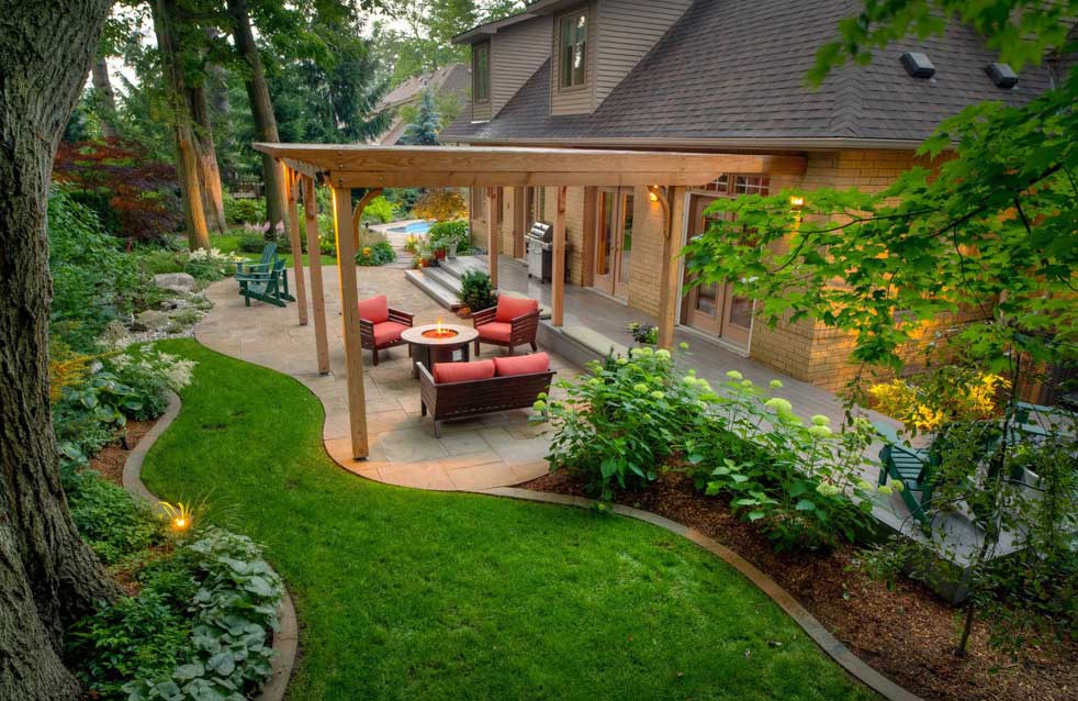 عکس باغ ویلا ایرانی