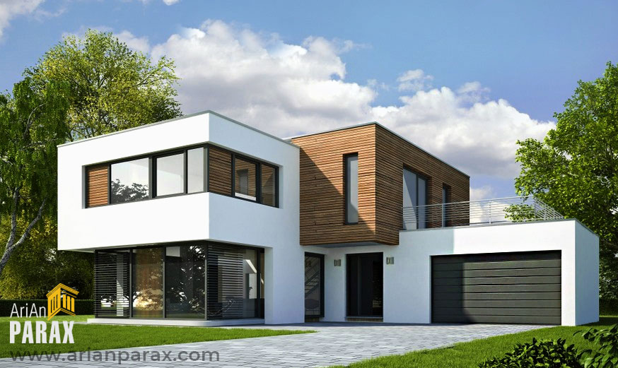 طراحی ویلا آرین پاراکس
