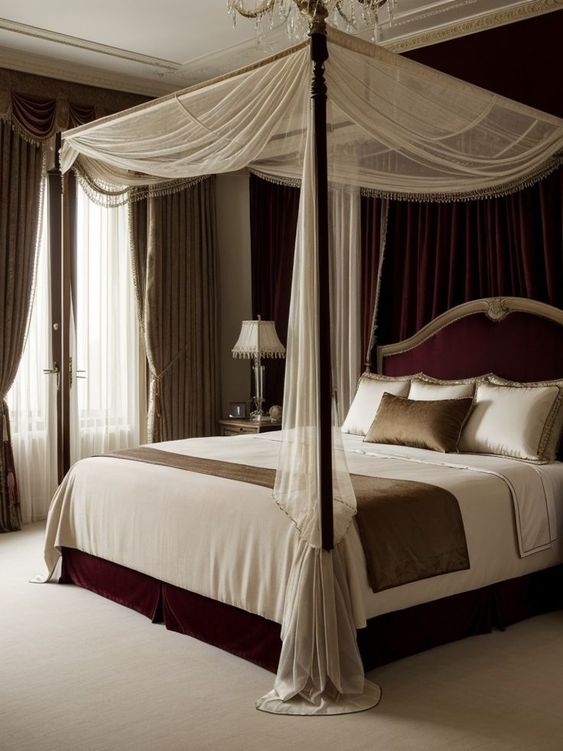 اتاق خواب لاکچری به سبک کلاسیک