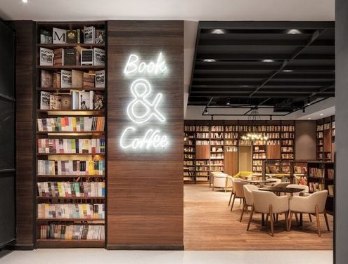 طراحی کافه کتاب