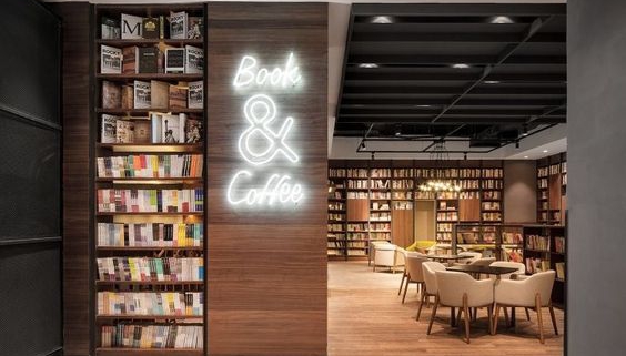طراحی کافه کتاب