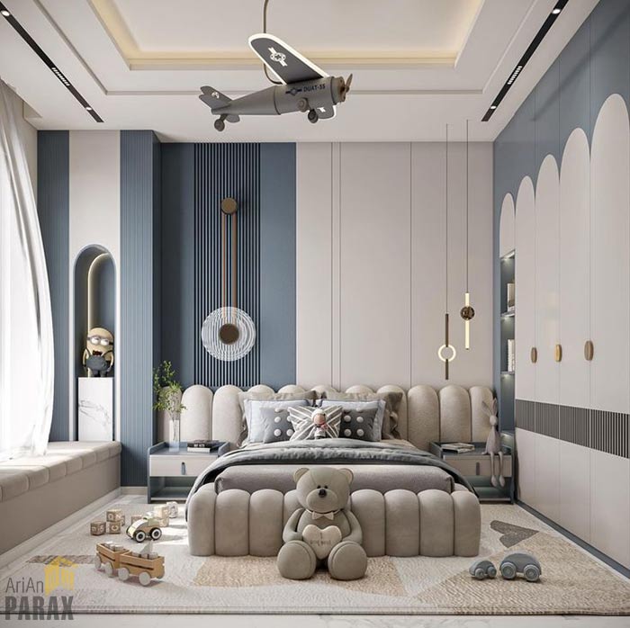 دکوراسیون اتاق کودک پسرانه