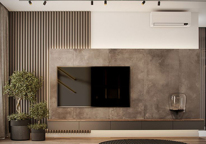 طراحی تی وی وال(tv wall)
